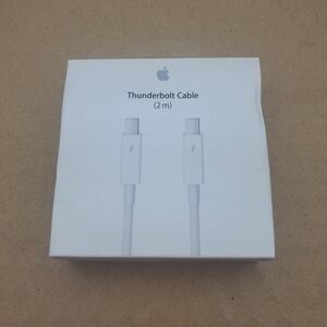 NEW Apple 2m / 6FT Thunderbolt 2 Cable Mini DP - A1410, MD861LL/A White.